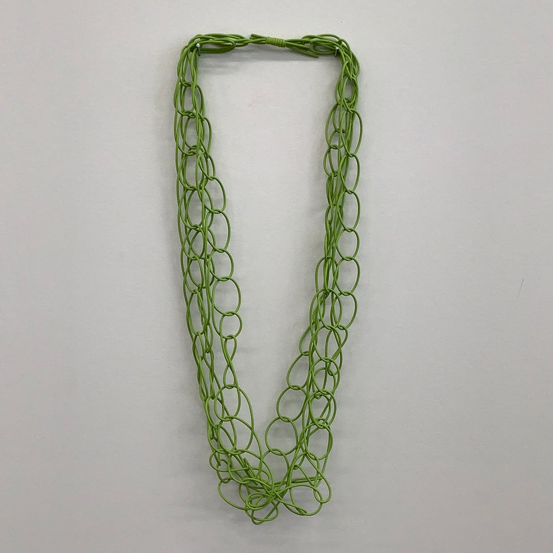 Necklace - Lime Rings