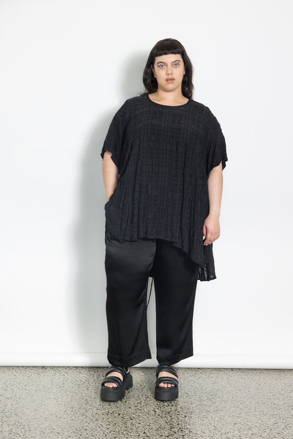 WANDERLUST ASH WOVEN TOP