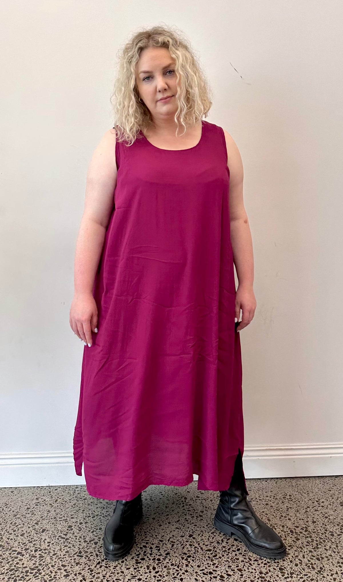 Layering Dress - Dragon Fruit