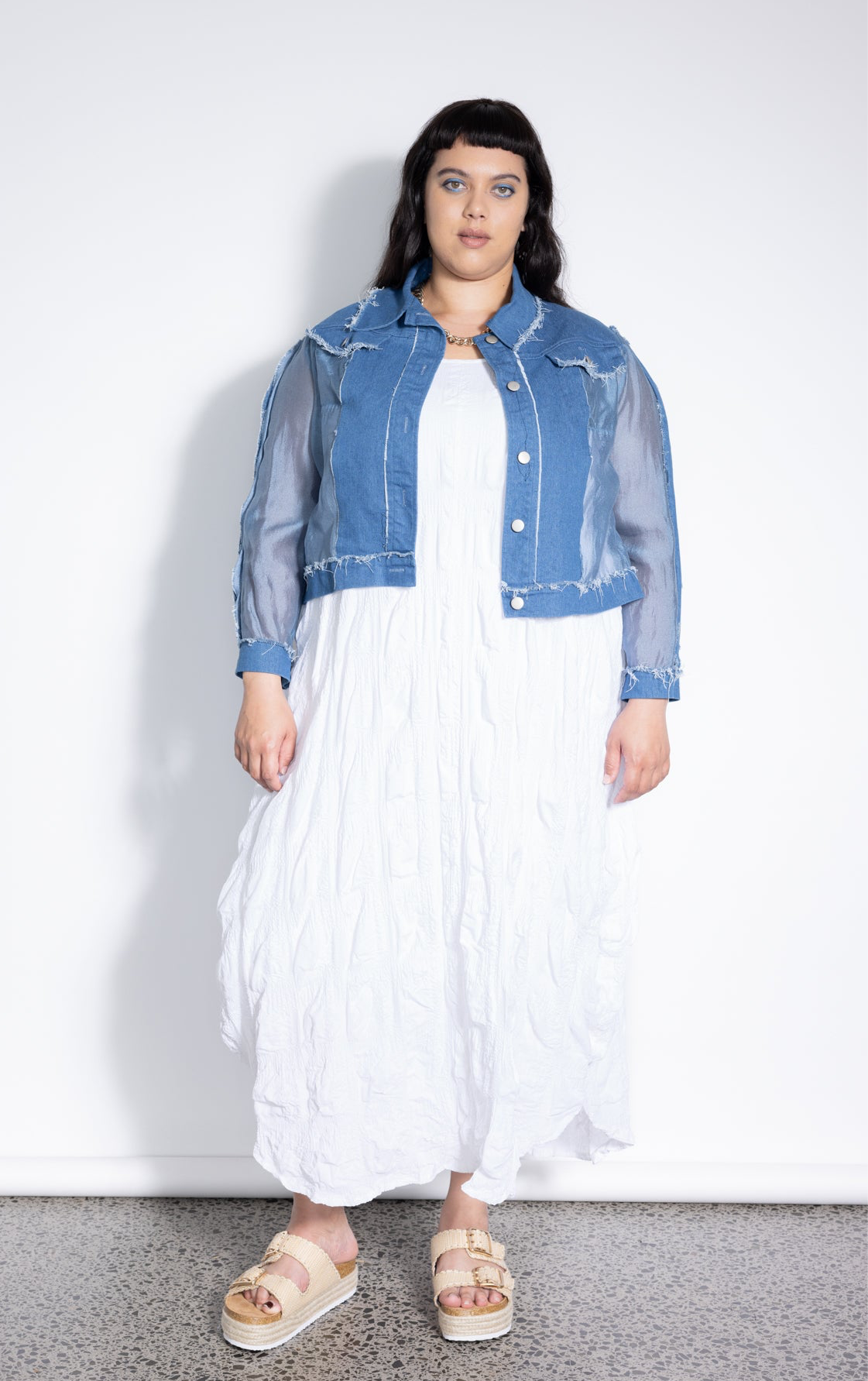 Outlet - Last Ones Size M - Josie Jacket - Blue