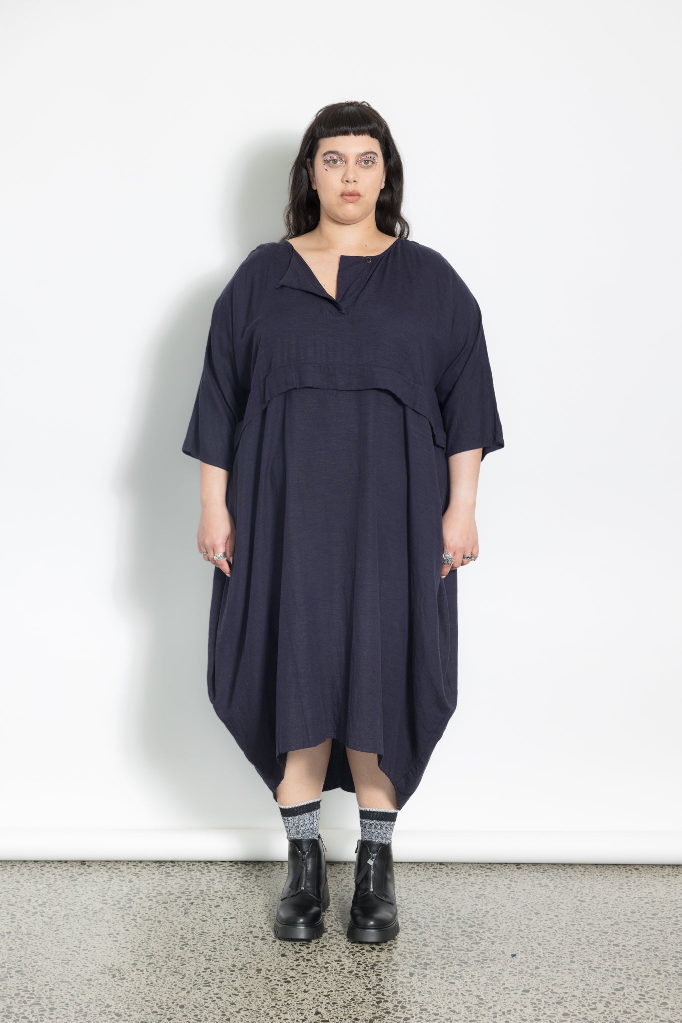 Ember Dress - Navy