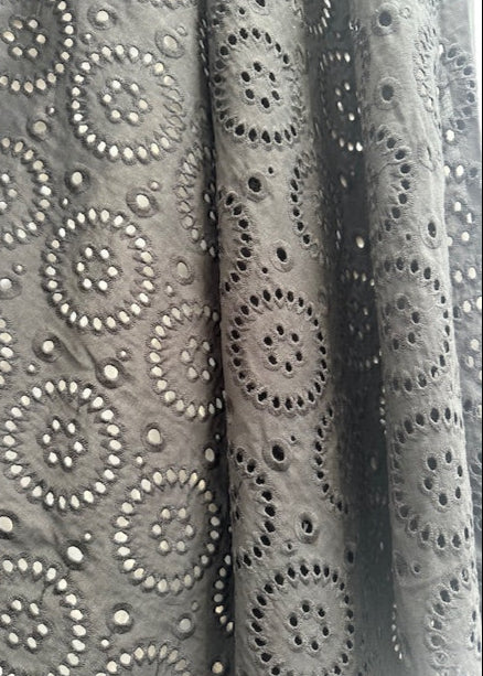 Last One Size 3XL - Zippy Dress - Black Circles