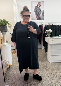 Florence Dress - Moody Blue