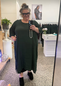 Florence Dress - Verde