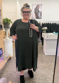 Florence Dress - Verde