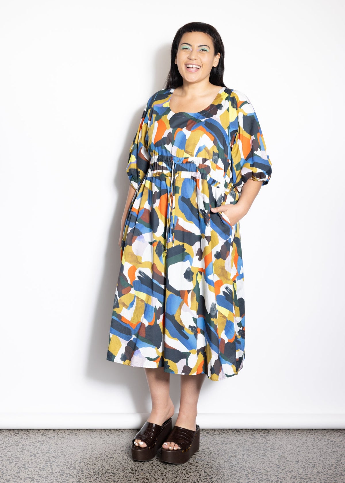 Taylor Dress - Painters Palette