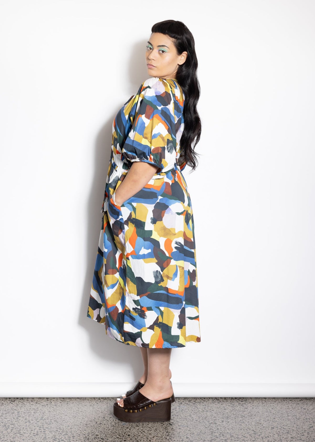 Taylor Dress - Painters Palette