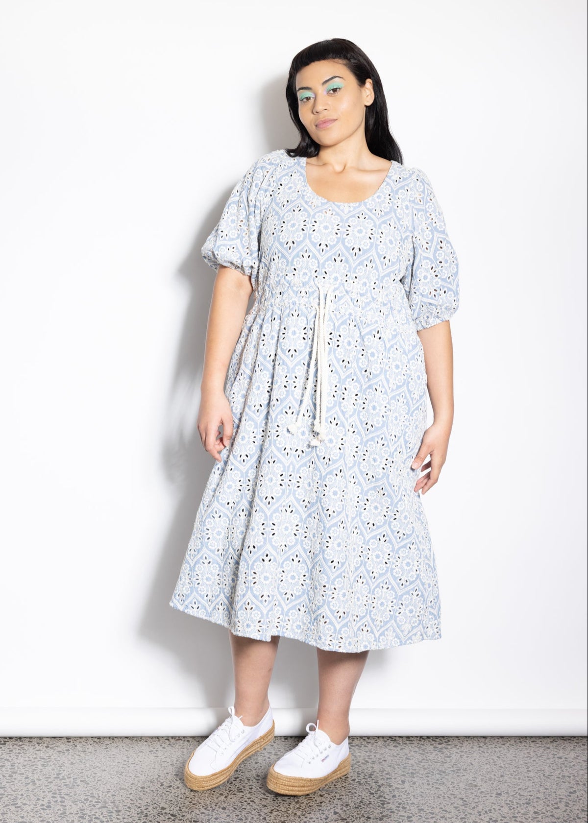 Last Ones 2XL &amp; 4XL - Taylor Dress - Hydrangea