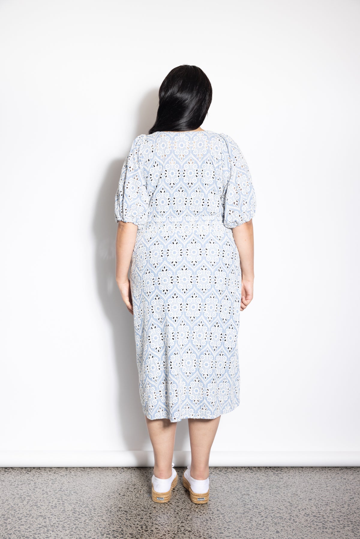 Last Ones 2XL &amp; 4XL - Taylor Dress - Hydrangea