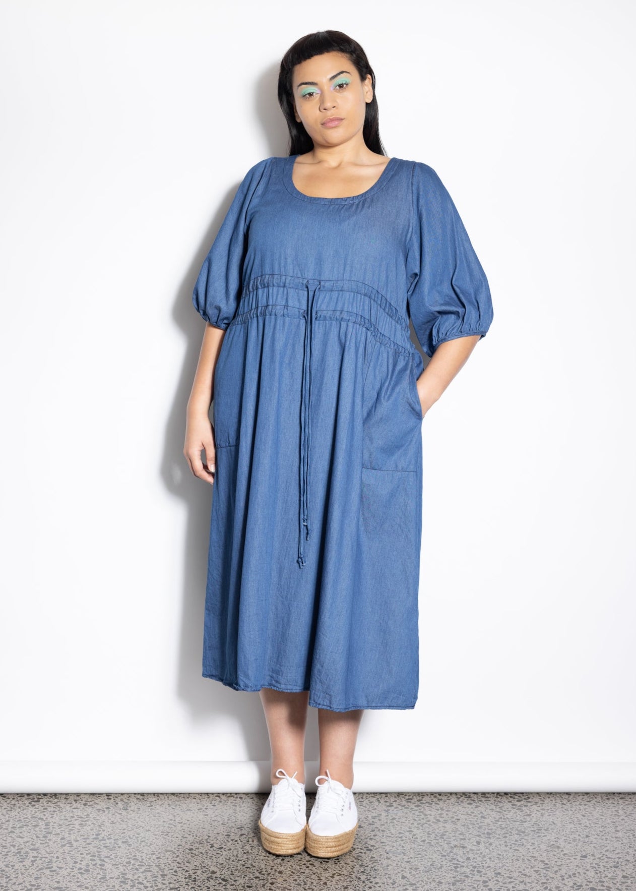 Taylor Dress - Chambray