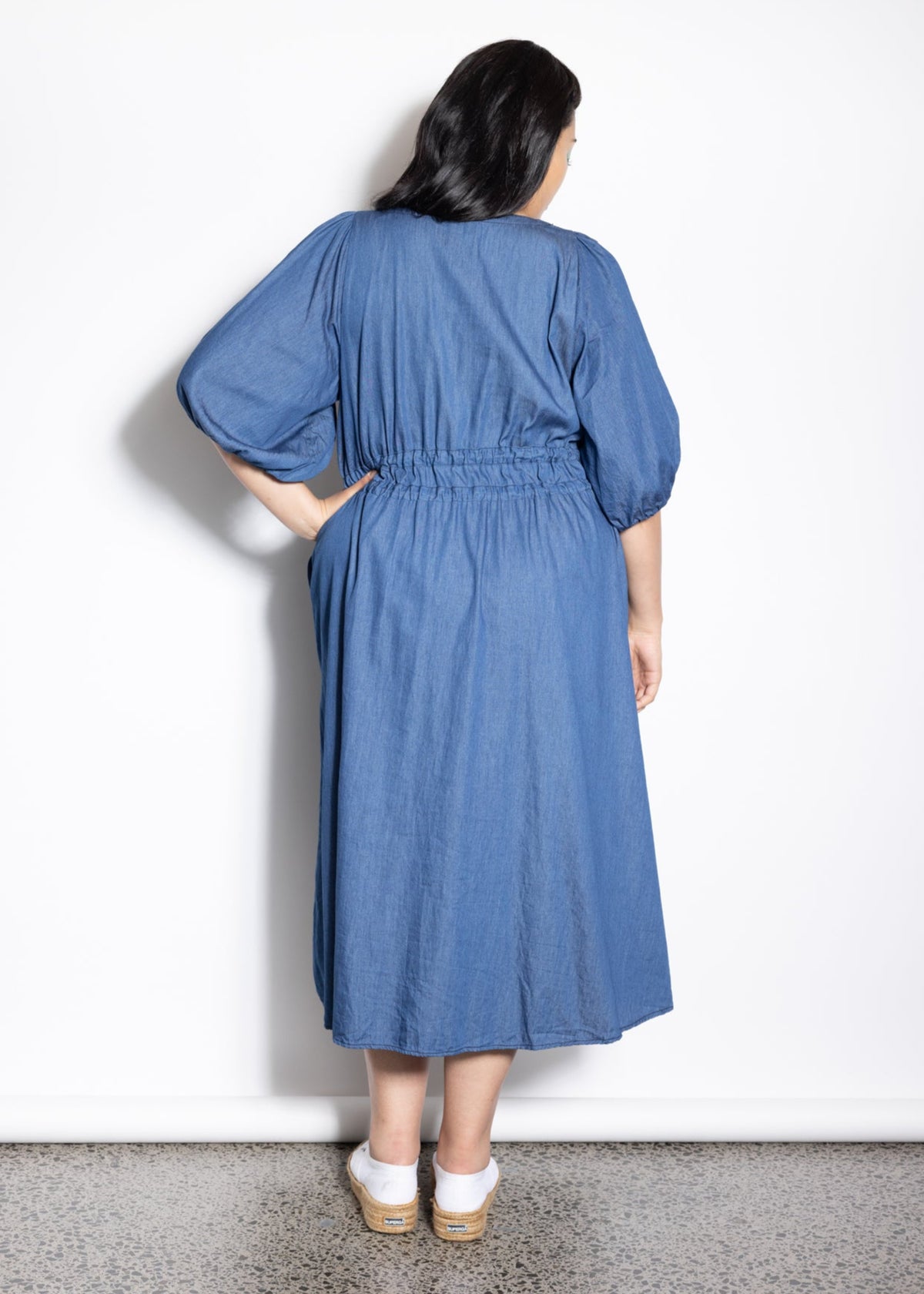 Taylor Dress - Chambray