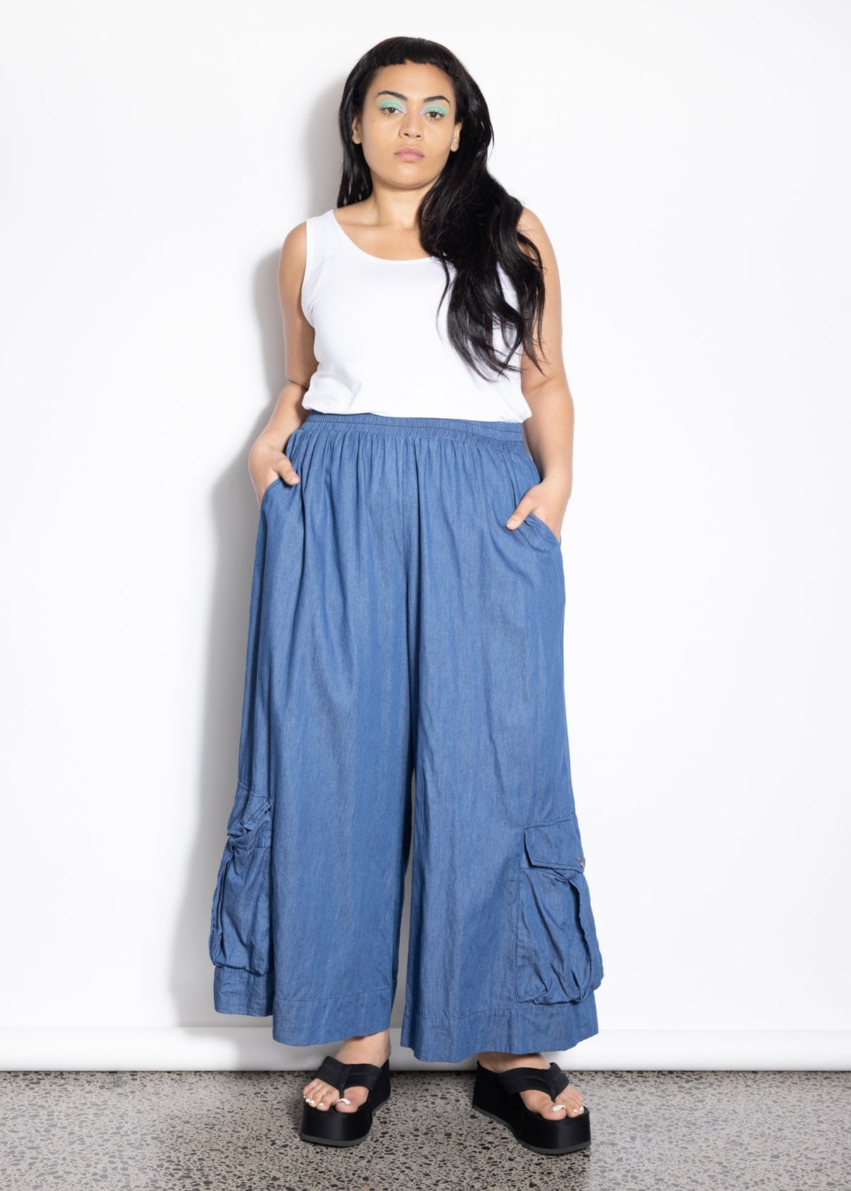 Cargo Pant - Chambray