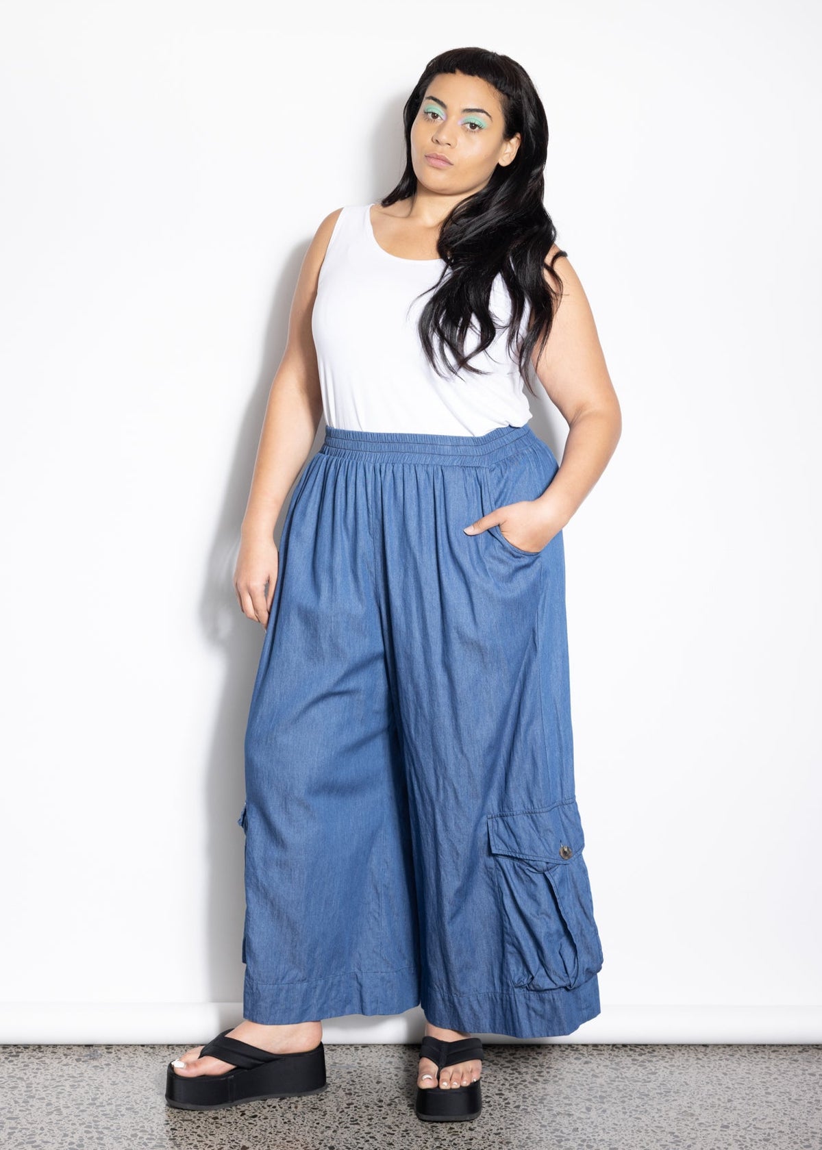 Cargo Pant - Chambray