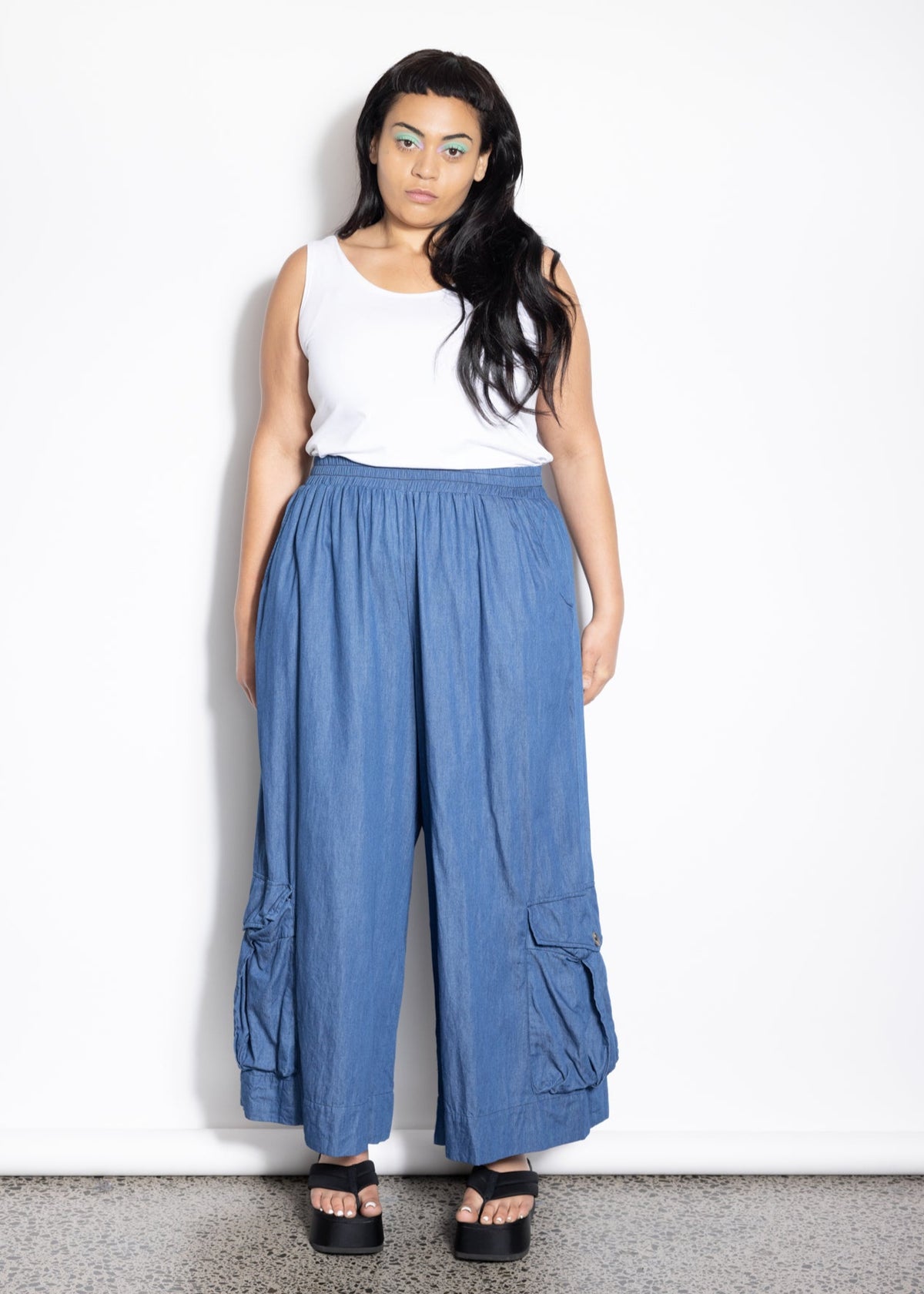 Cargo Pant - Chambray