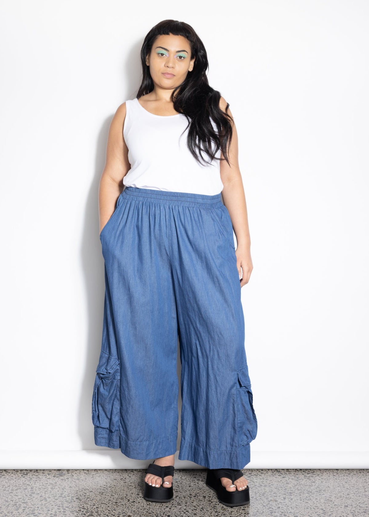 Cargo Pant - Chambray