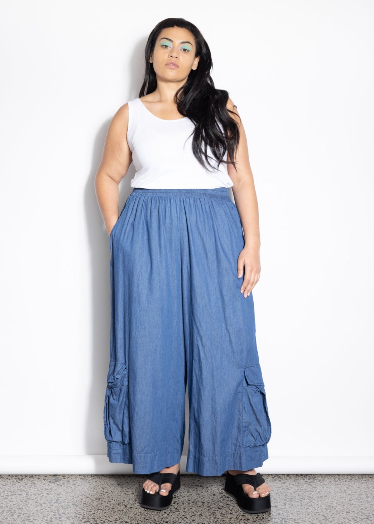 Cargo Pant - Chambray