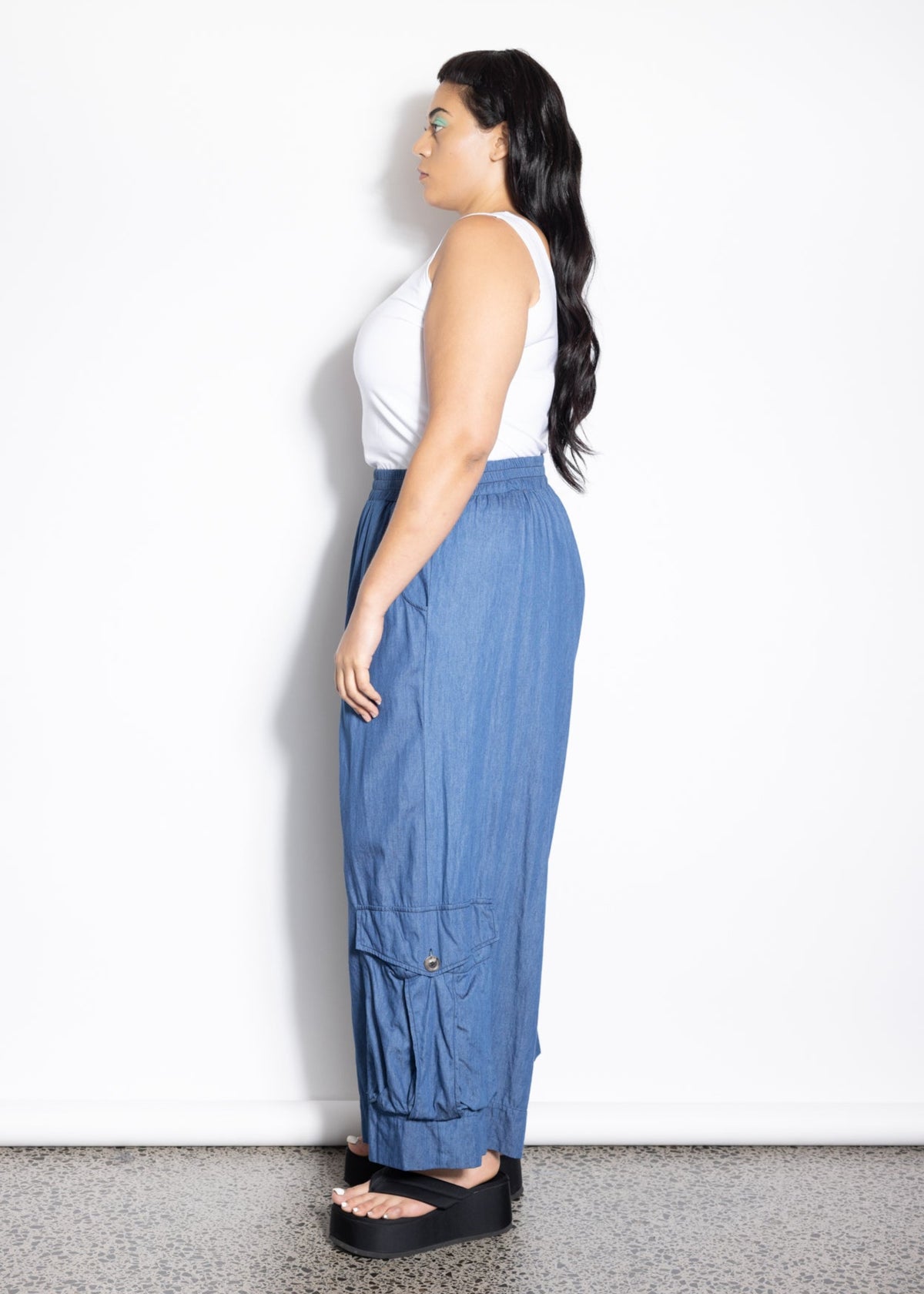 Cargo Pant - Chambray