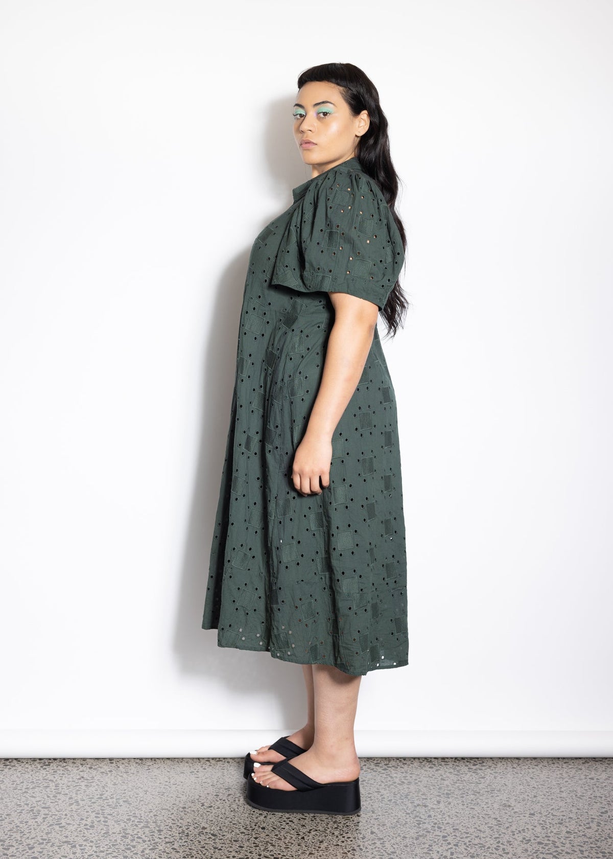 Last Ones Sizes XL &amp; 3XL - Zippy Dress - Forest
