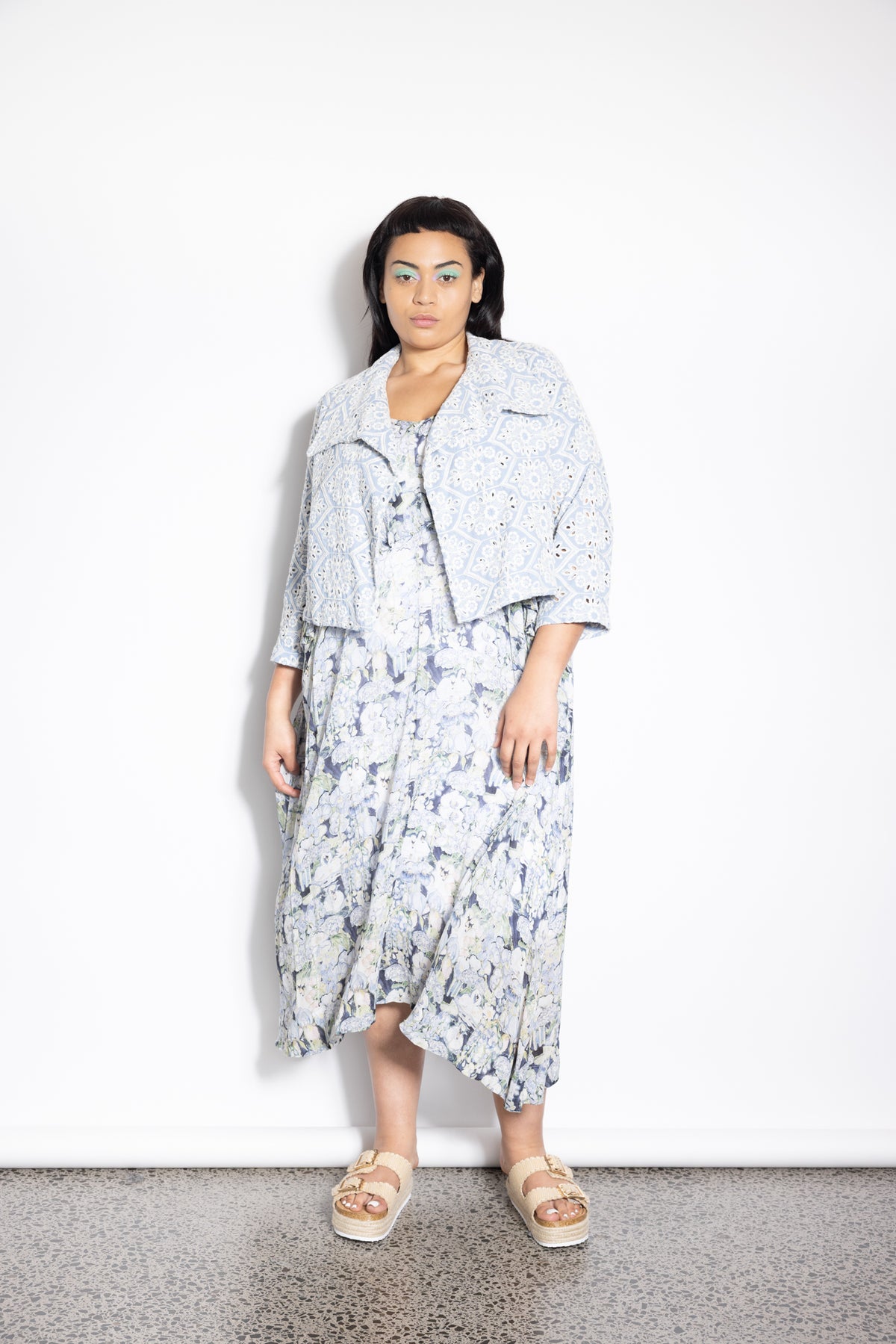 Renee Jacket - Hydrangea