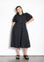 Zippy Dress - Black Circles