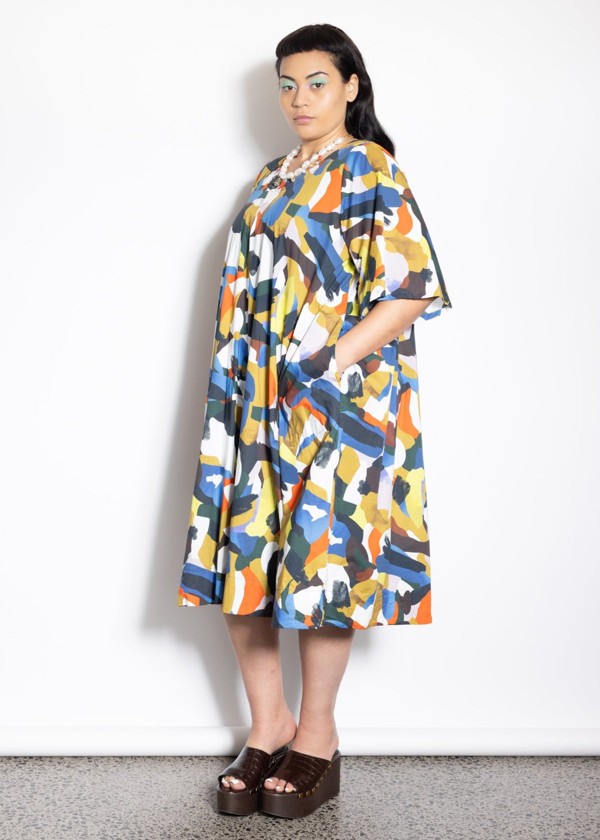 Waiheke Dress - Painters Palette