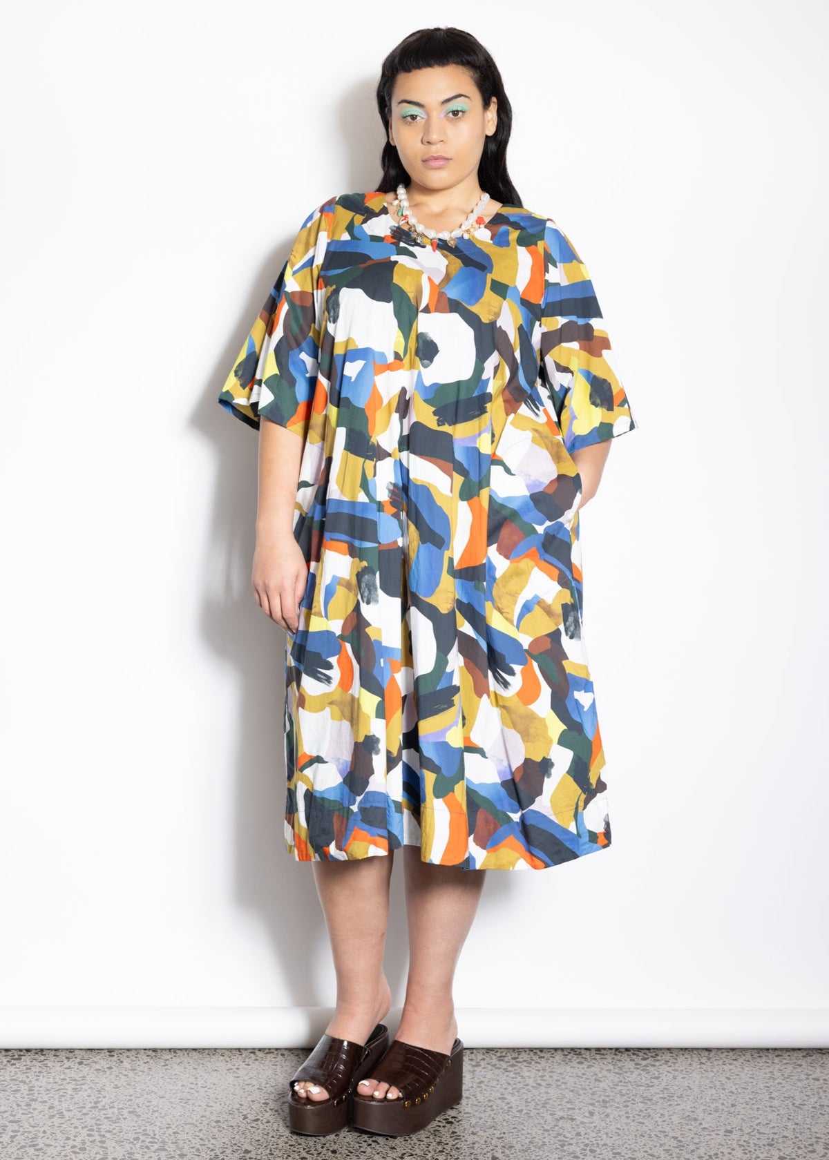 Waiheke Dress - Painters Palette