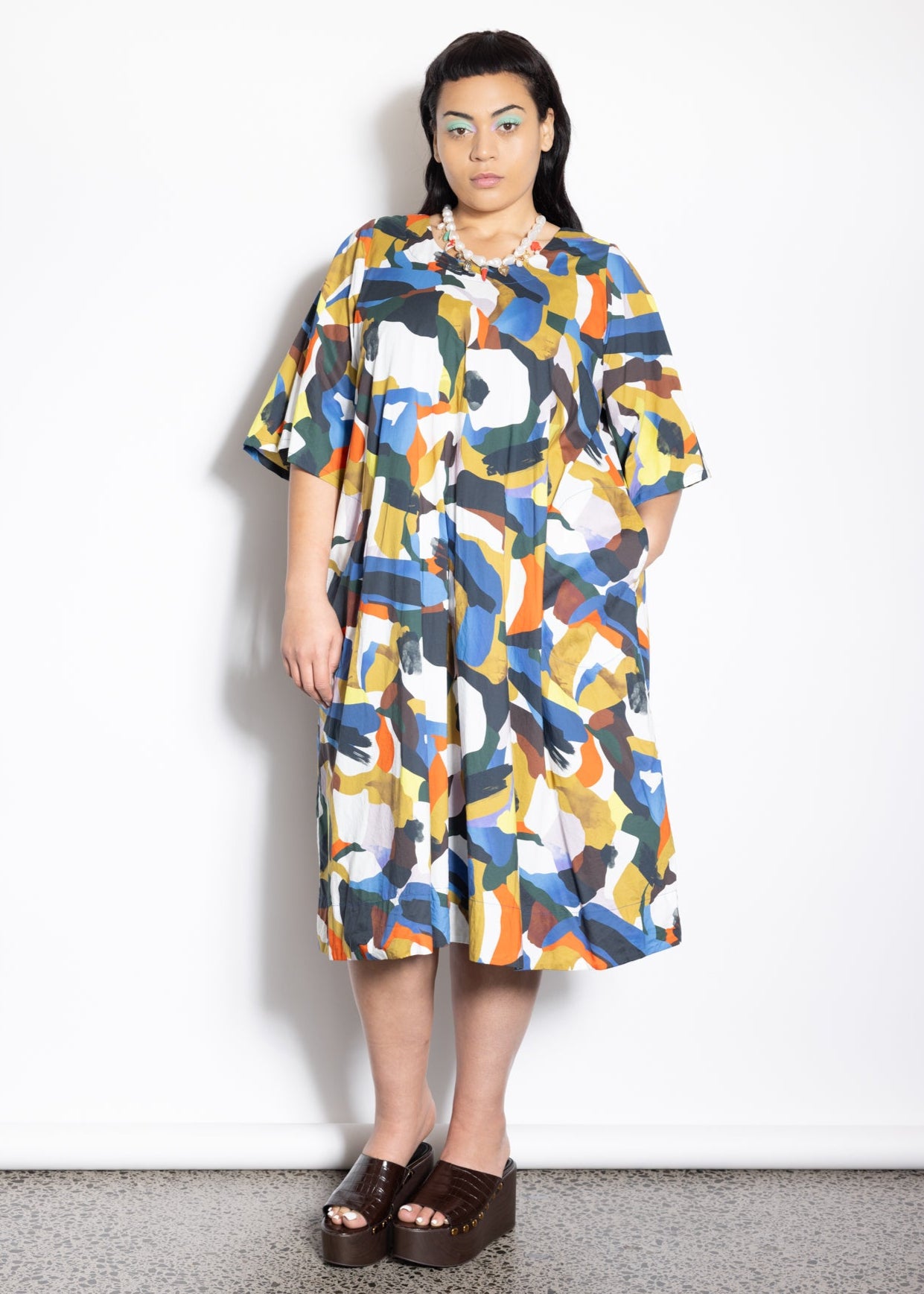 Waiheke Dress - Painters Palette