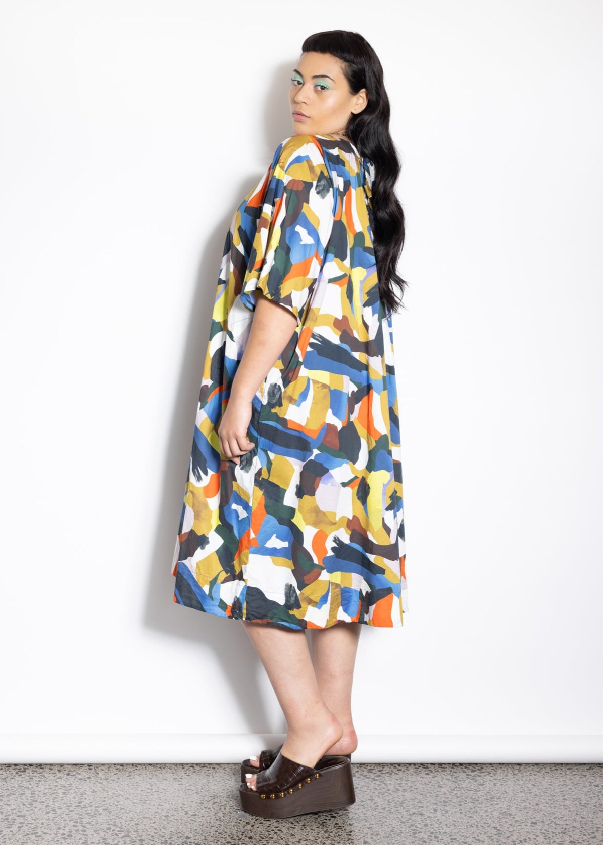 Waiheke Dress - Painters Palette