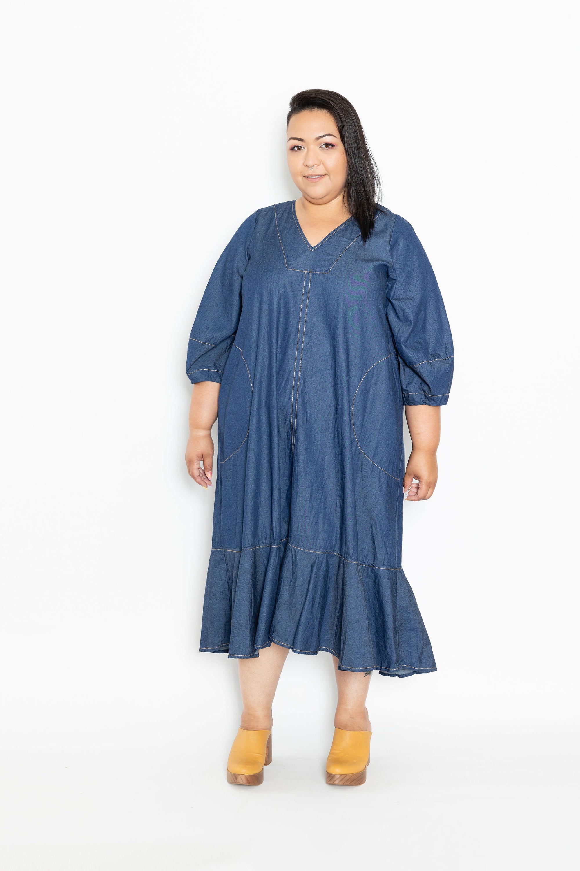 Ronnie Dress! - Chambray