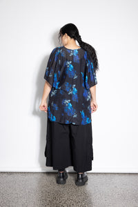 Flounce Top - Blue Orchid