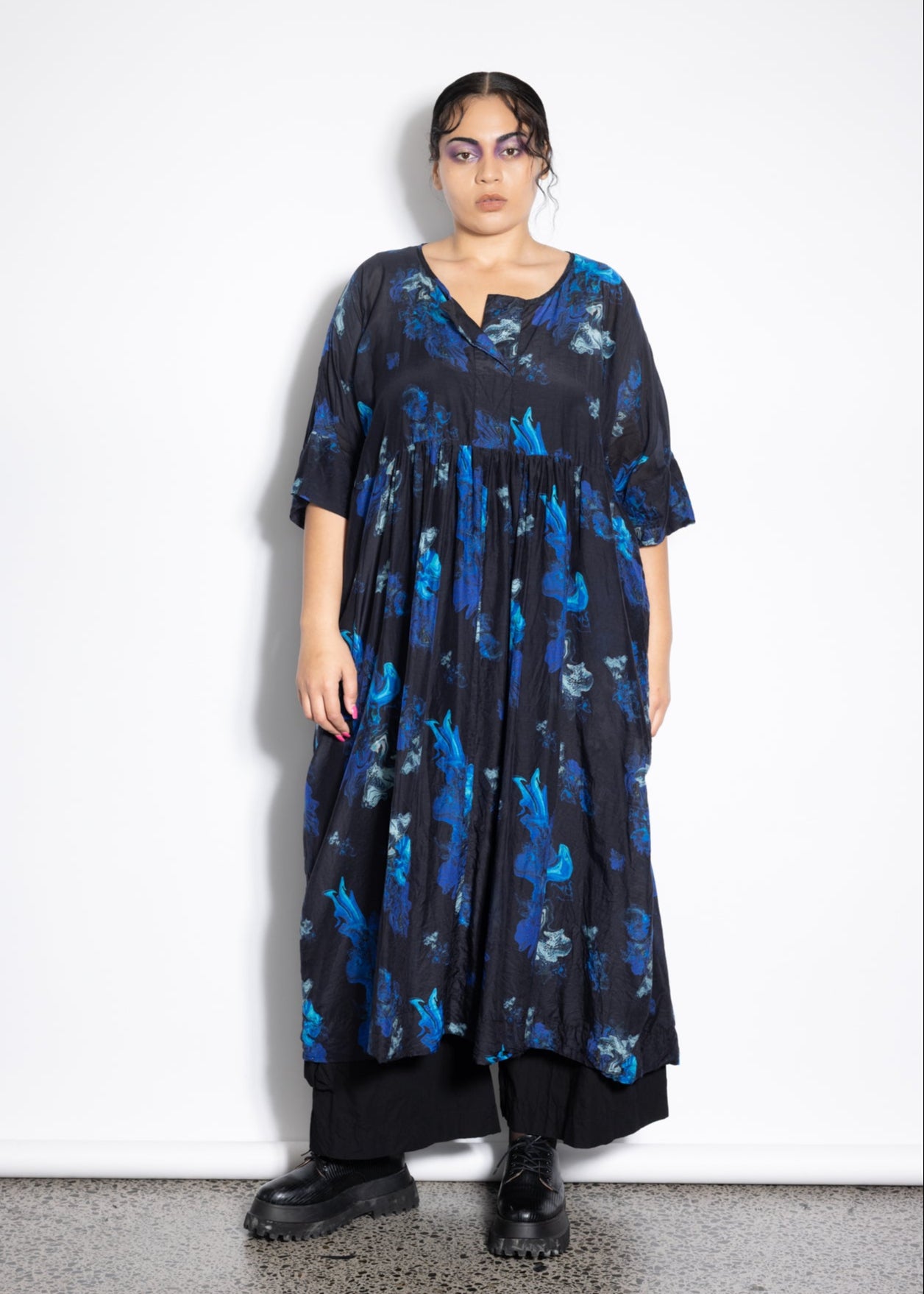 Kitty Dress - Blue Orchid