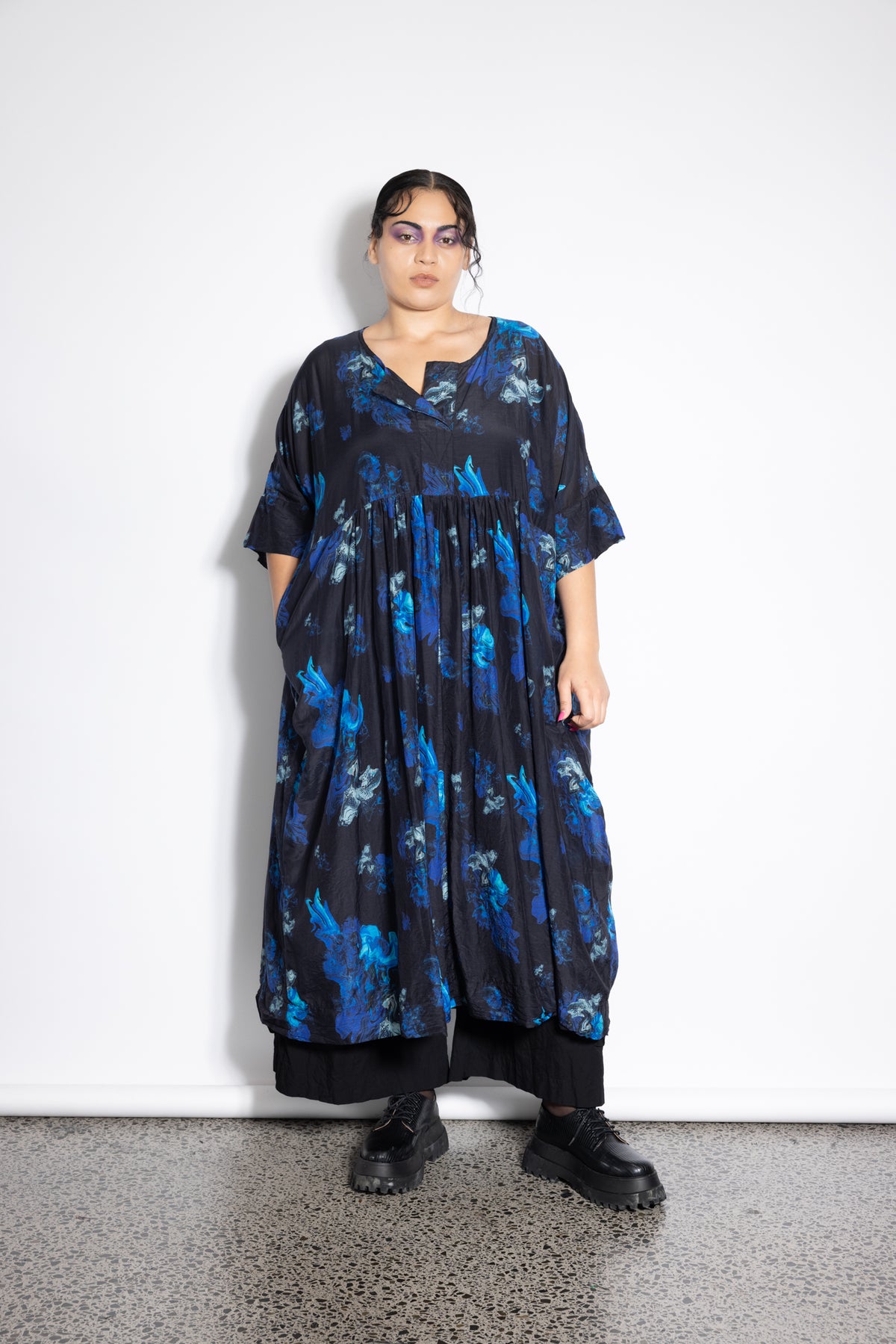 Kitty Dress - Blue Orchid