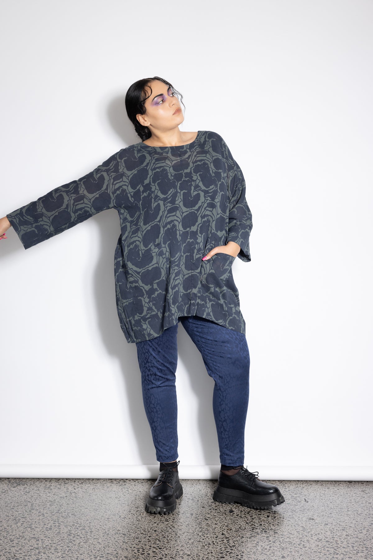 Uluwatu Top - Sage Ginkgo