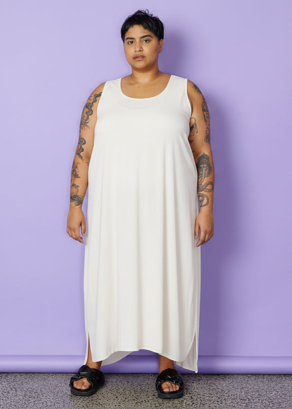 Layering Dress - White