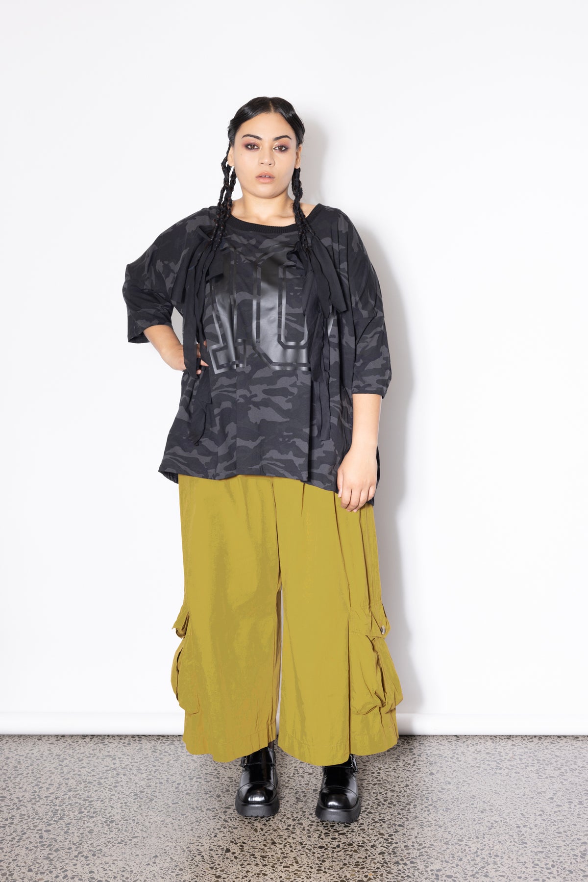 Last One - 3XL/4XL - #10 Camo Ruby Tee