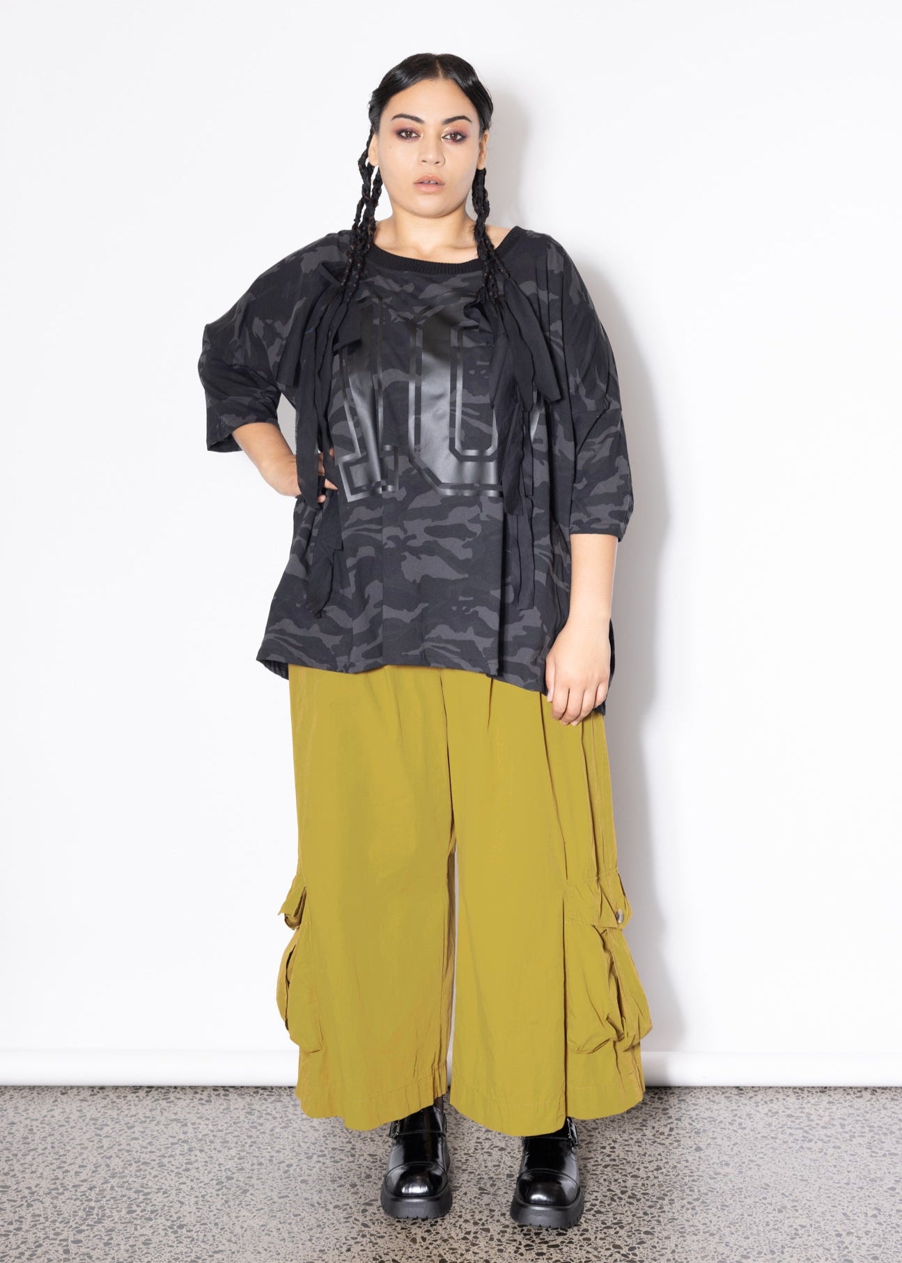 Last One - 3XL/4XL - #10 Camo Ruby Tee