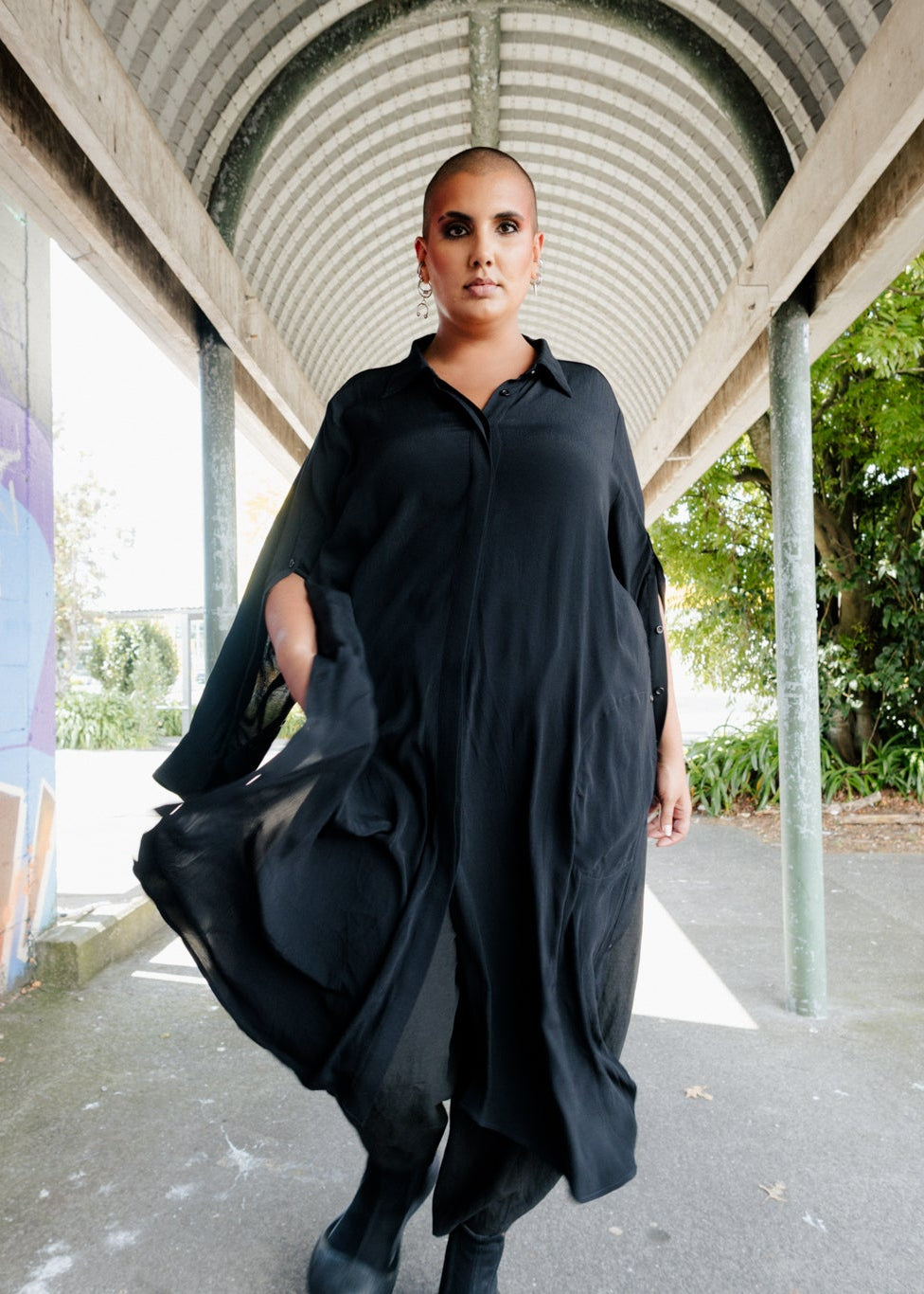 Buttons Shirt - Black