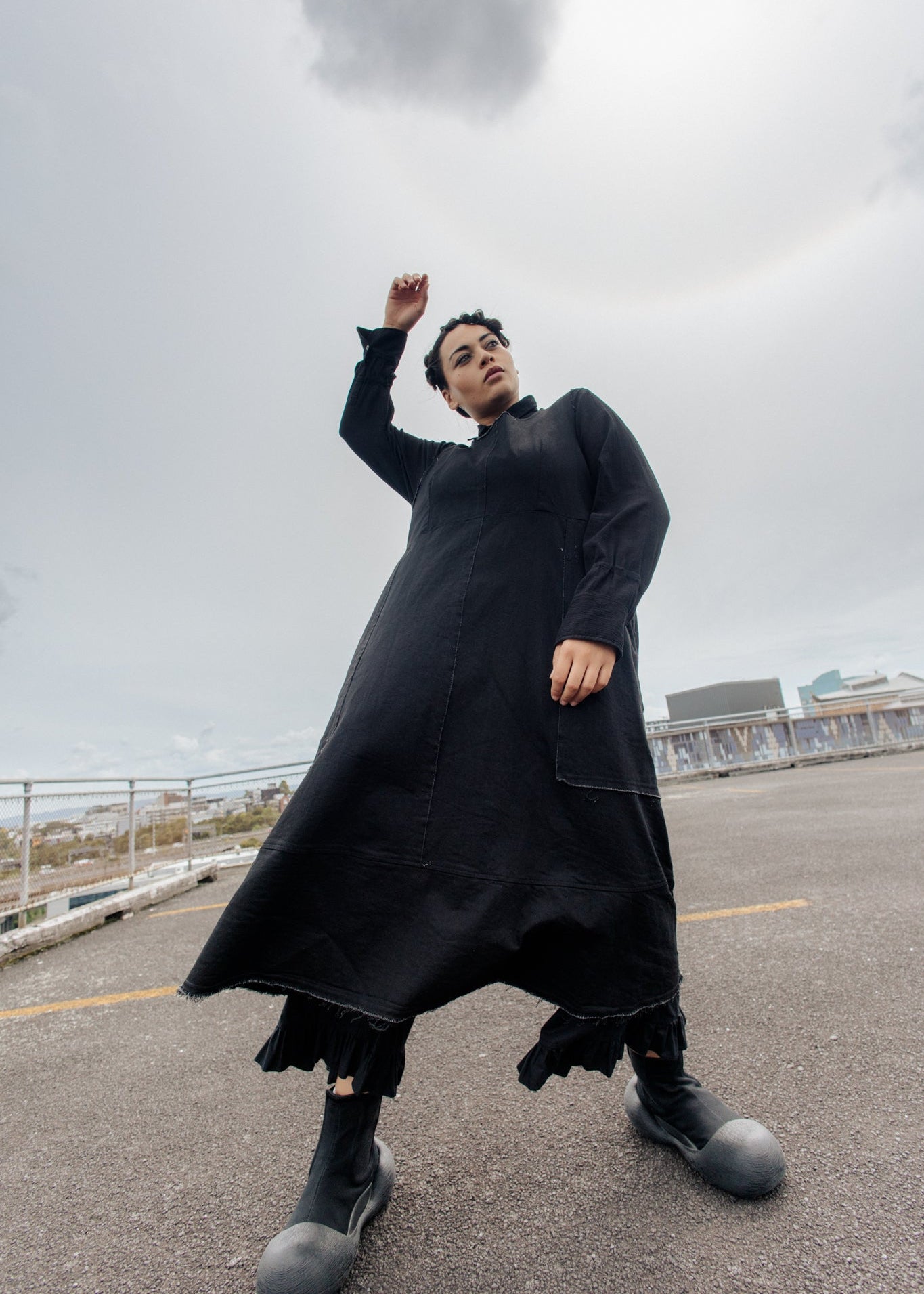 Pinafore - Black