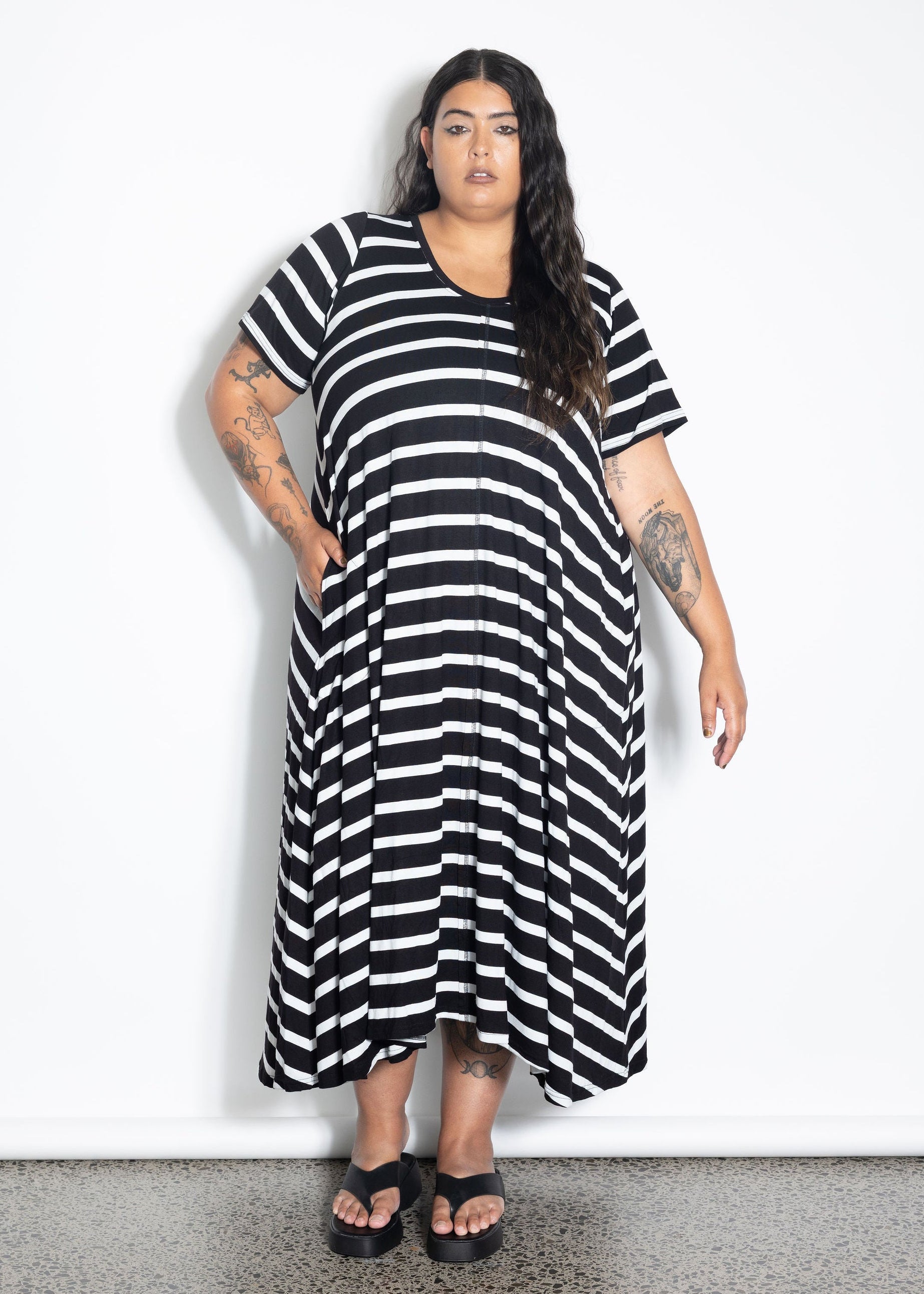 Colleen Dress - Stripe