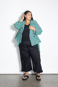 Rose Trench - Gingham