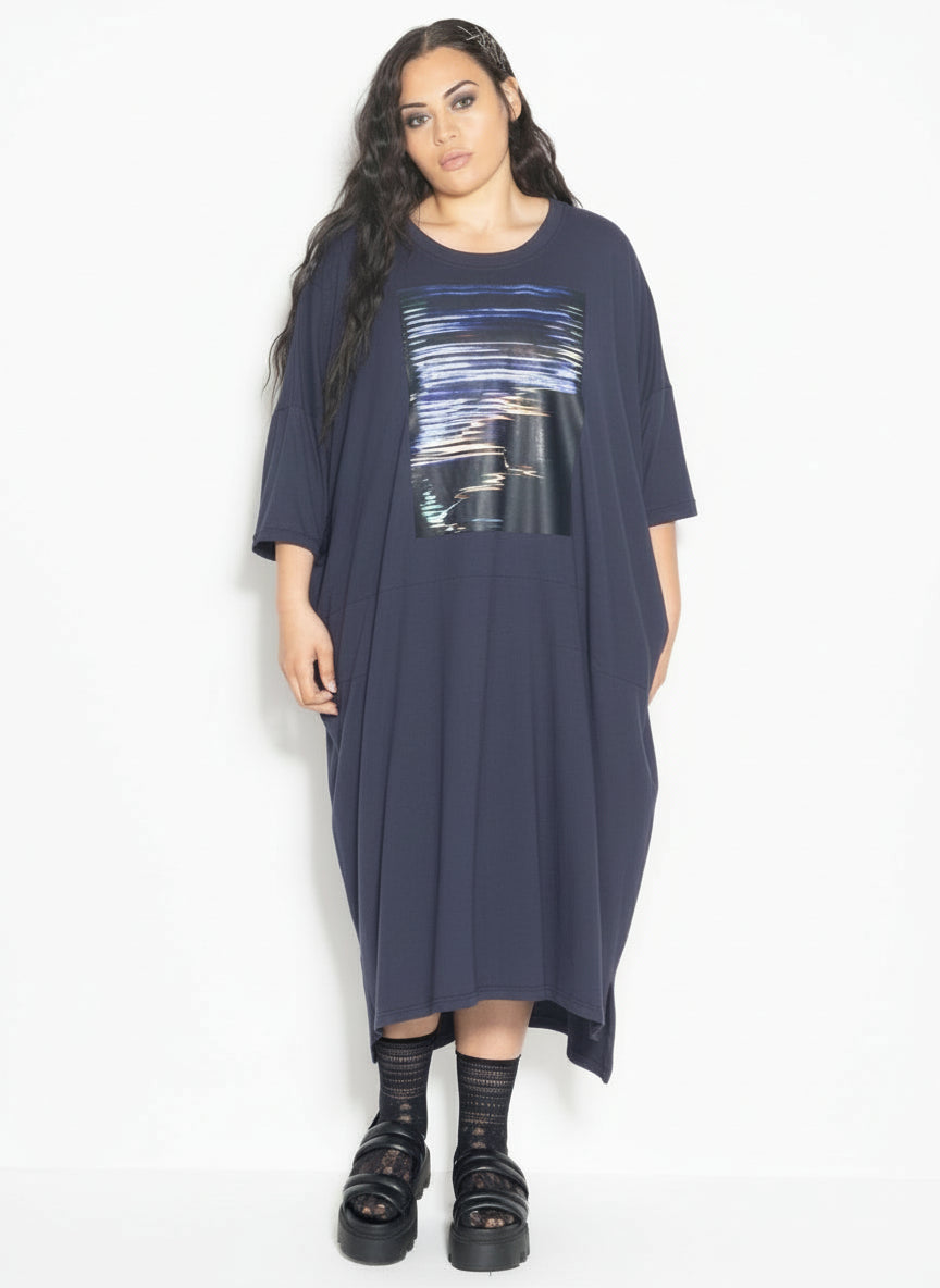 Vita Dress - Glitch Print