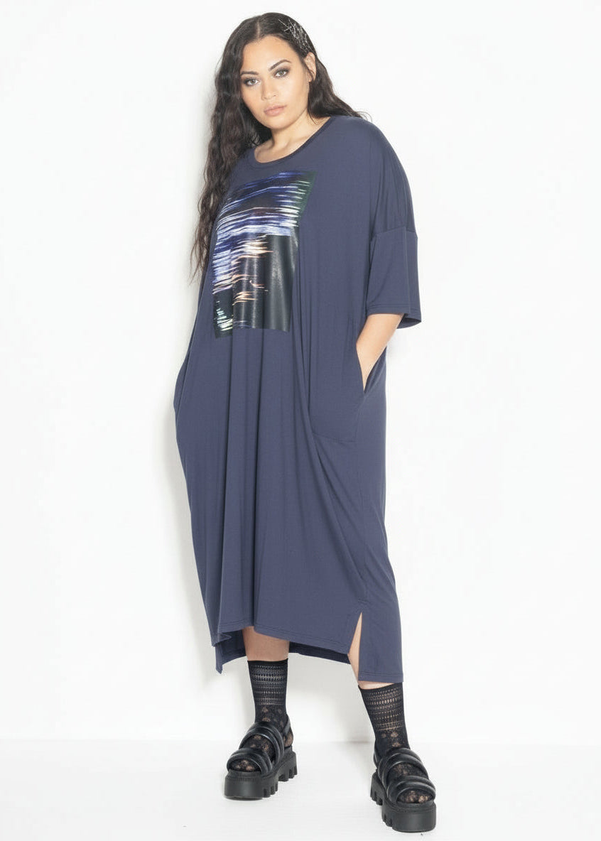 Vita Dress - Glitch Print