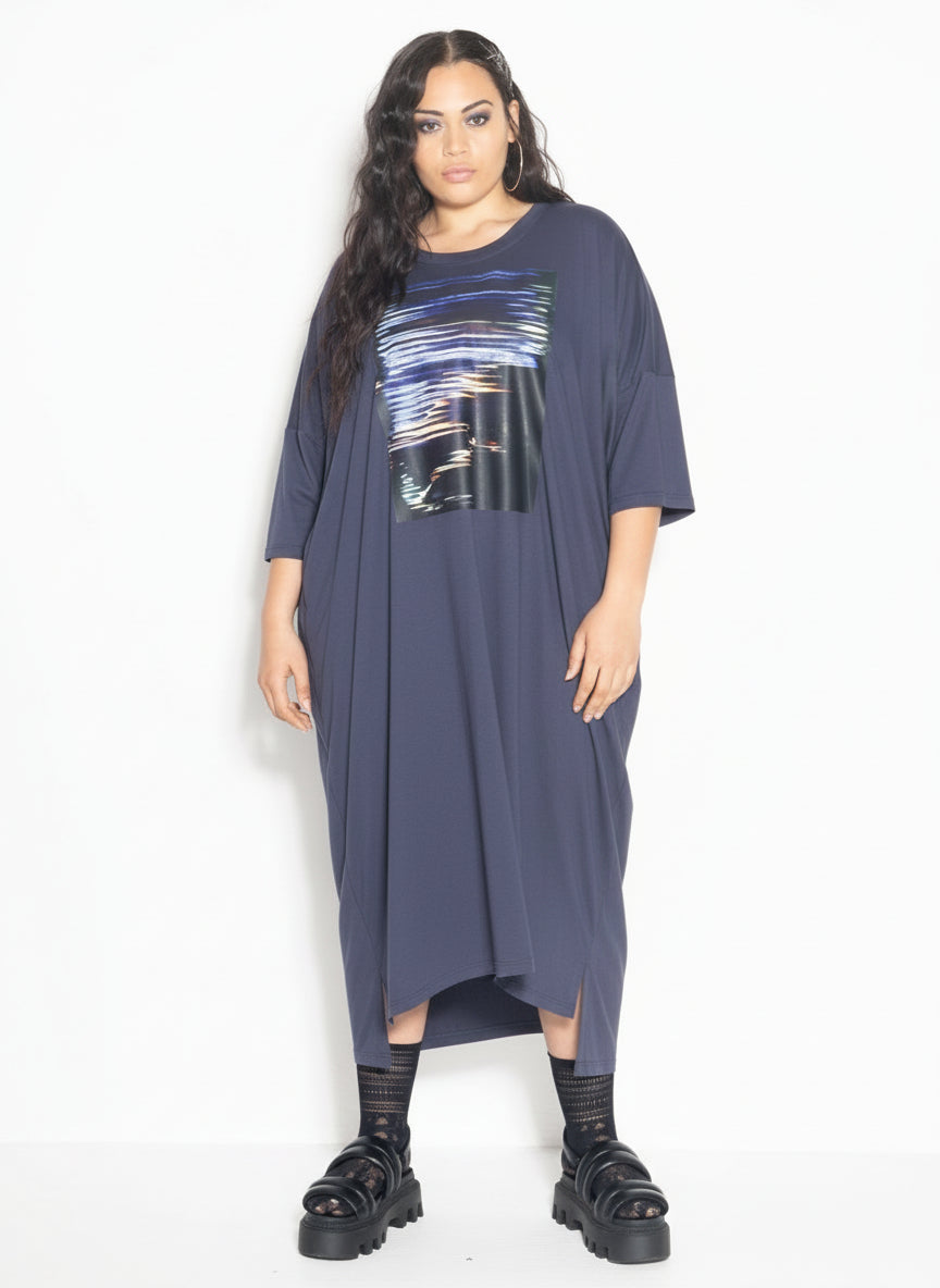 Vita Dress - Glitch Print