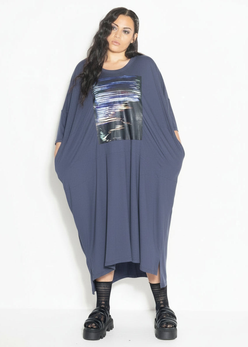 Vita Dress - Glitch Print