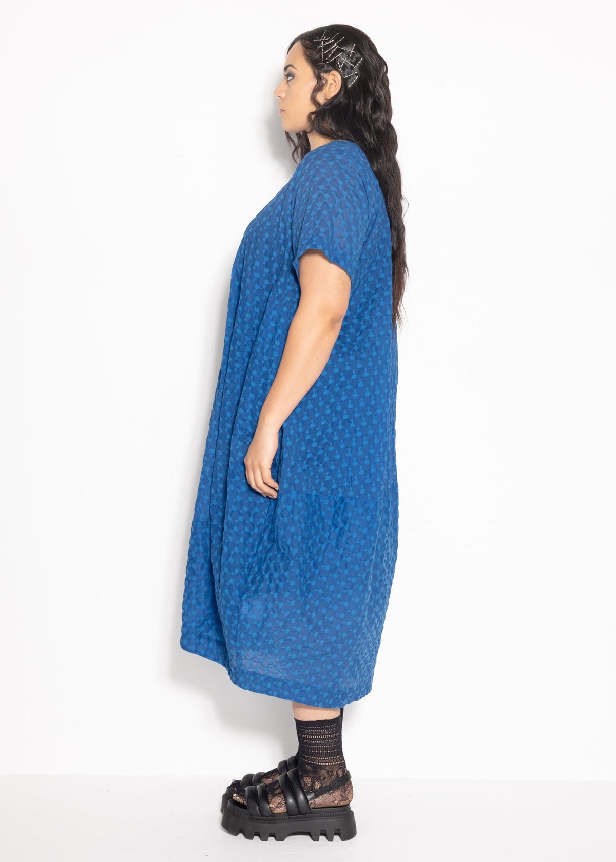 Elsey Dress - Blue