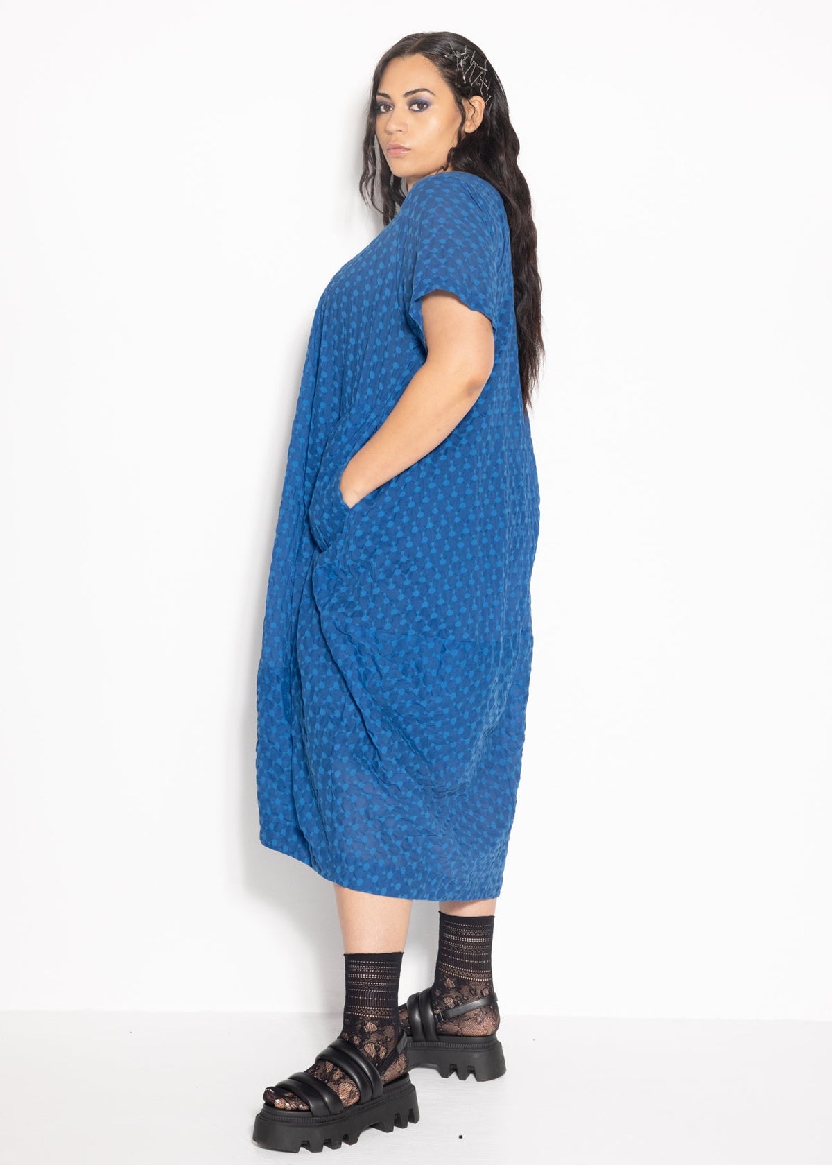 Elsey Dress - Blue
