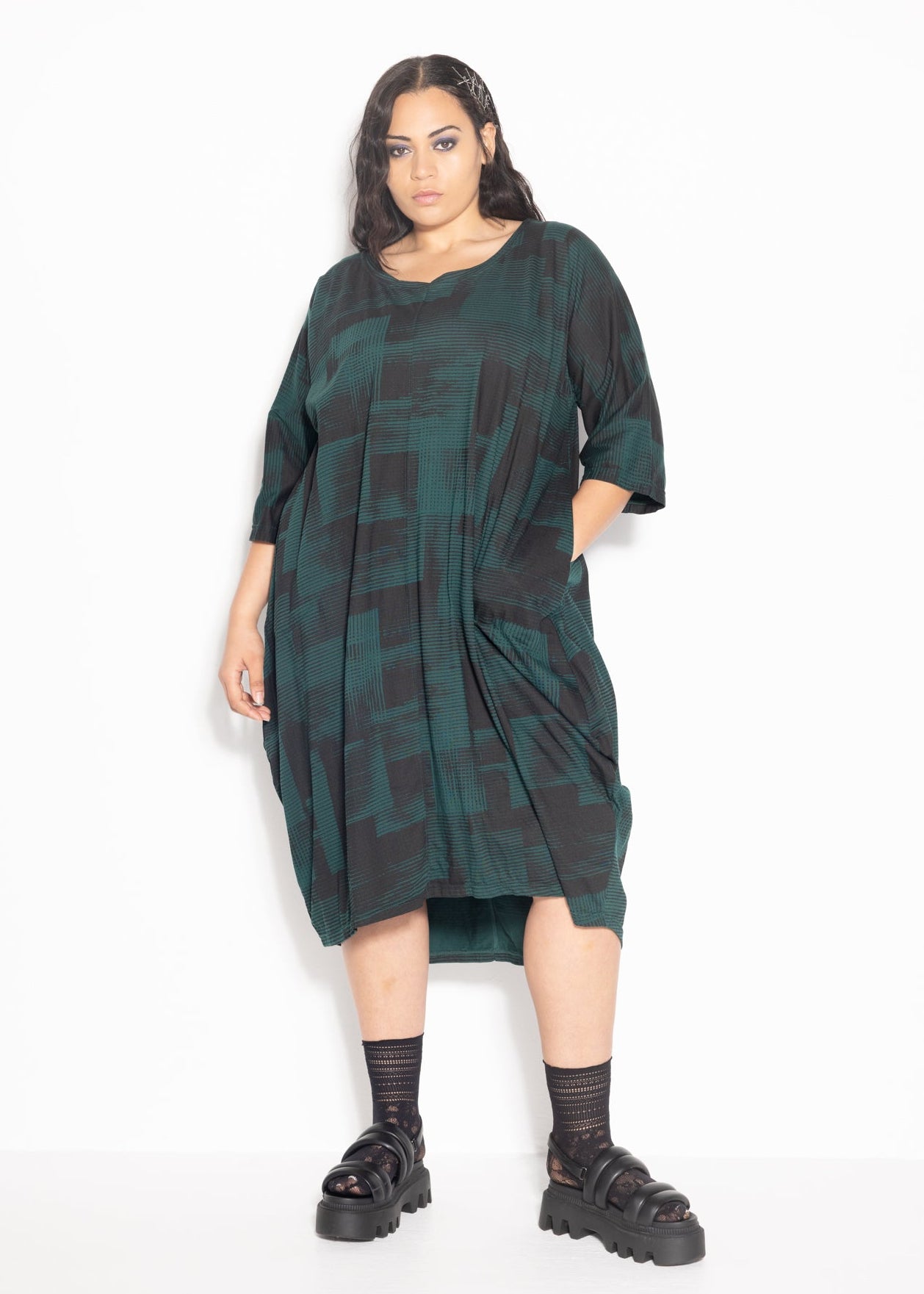 Sam Dress - Gesso Green