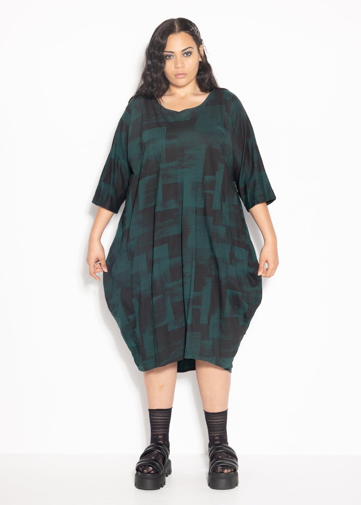 Sam Dress - Gesso Green