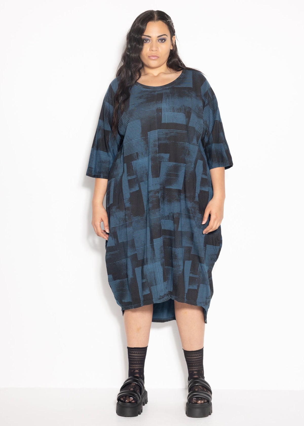 Sam Dress - Gesso Blue