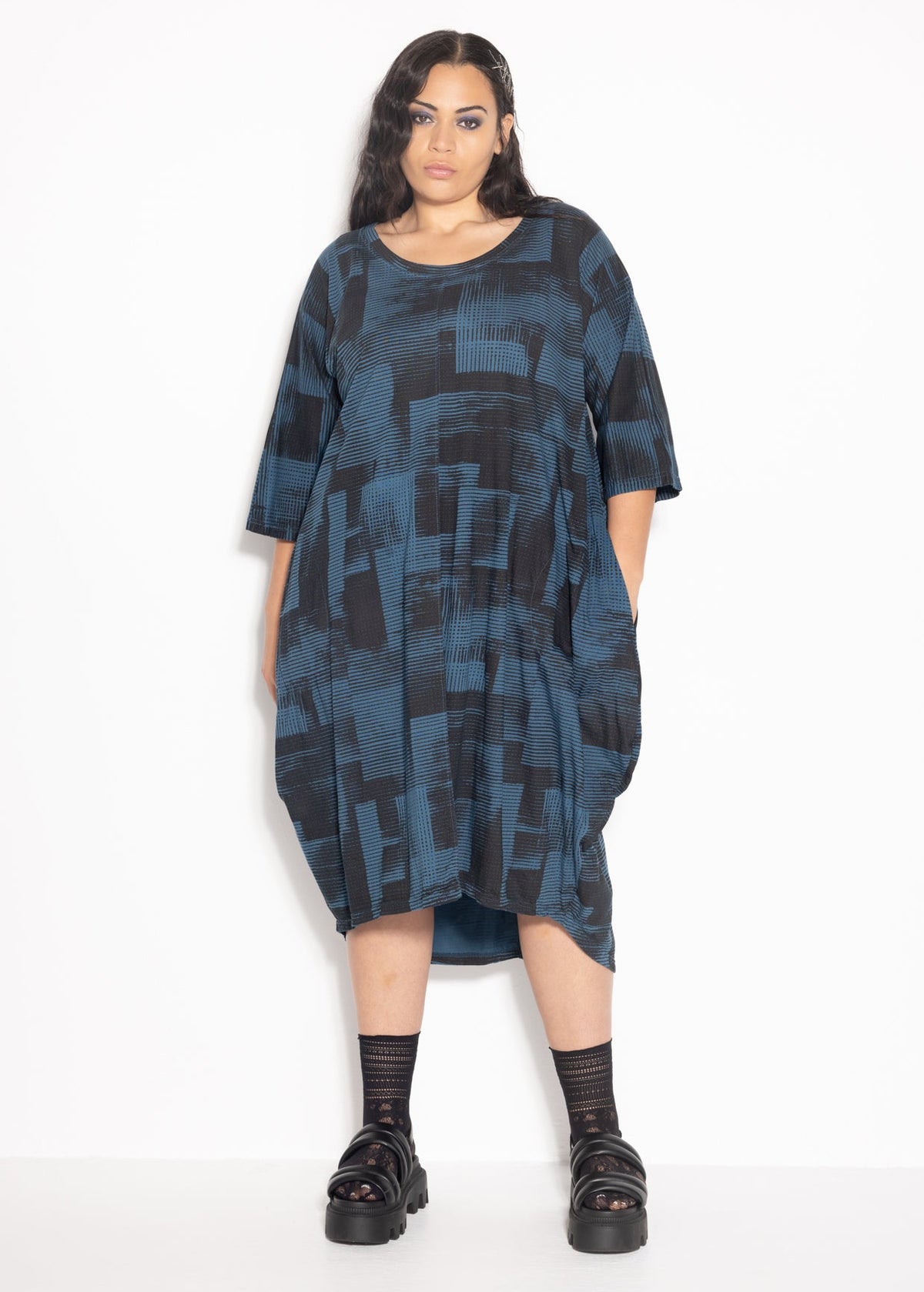 Sam Dress - Gesso Blue